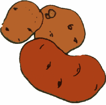Potato Clip Art - Potatoes Clipart