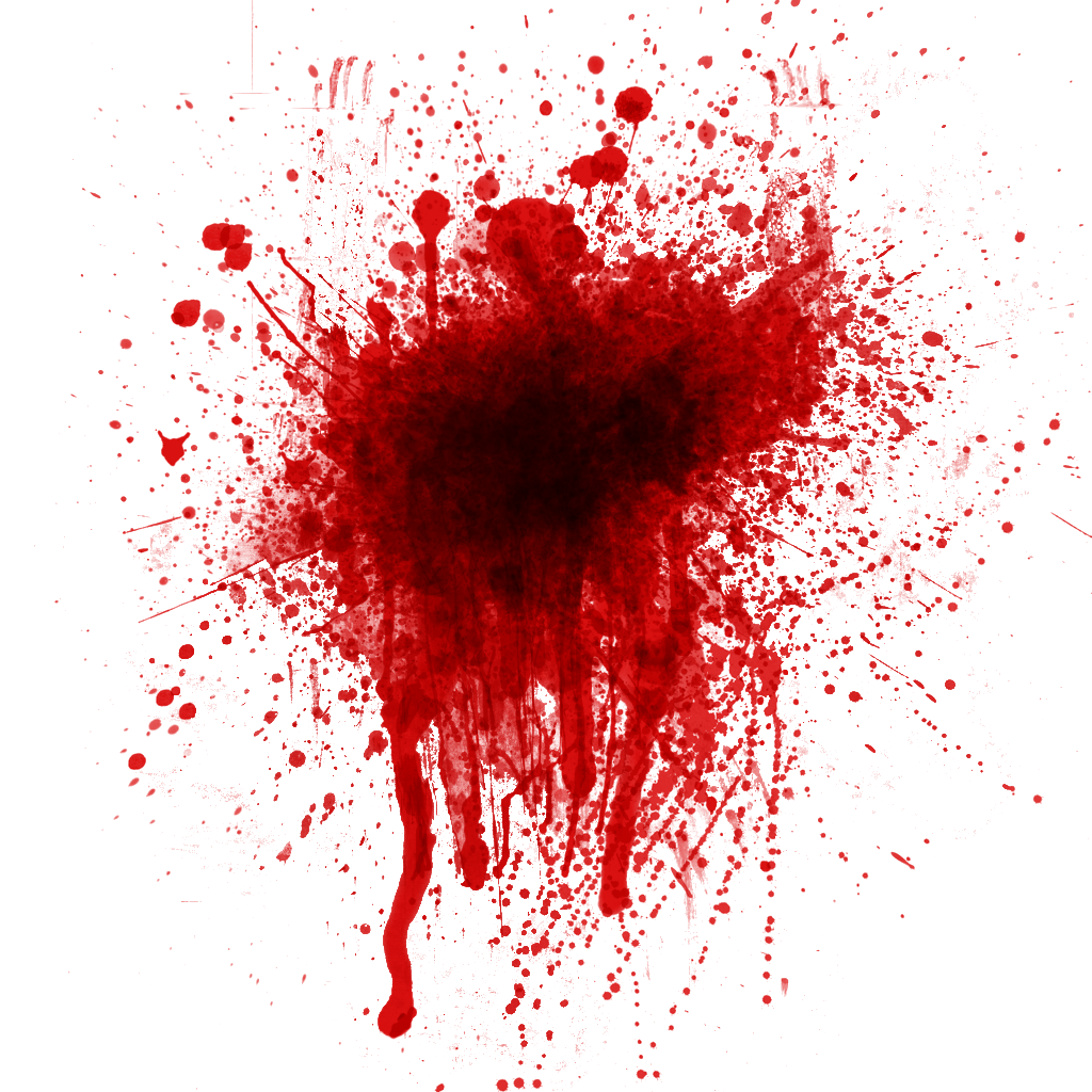 Powered By Tumblr Minimal The - Blood Splatter Clip Art