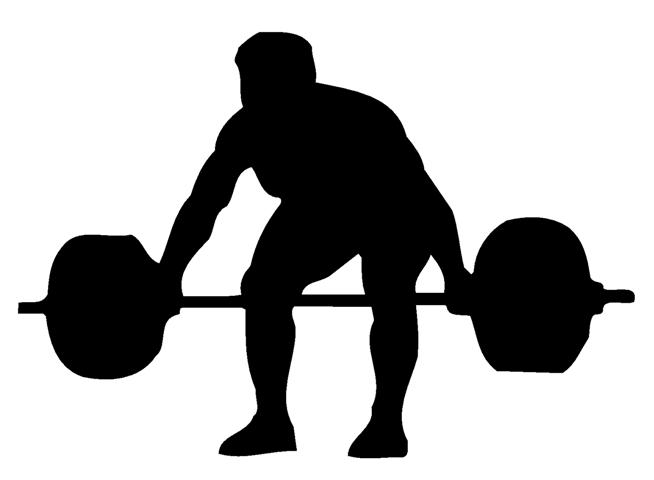 Powerlifting Silhouette Power - Powerlifting Clipart