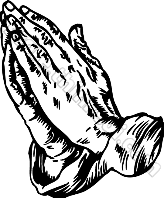Praying Hands Clipart Stock P