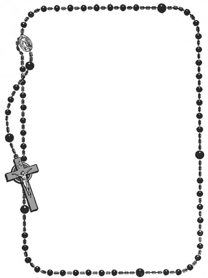 Prayer Beads Rosary Clipart #