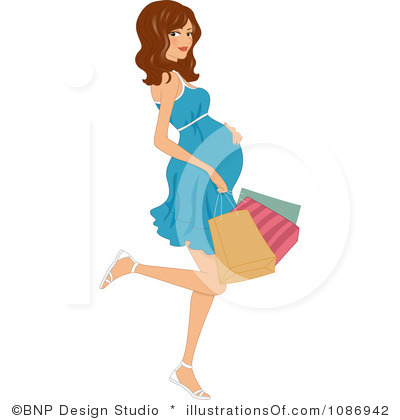 Pregnant Clip Art Royalty Free Pregnant Clipart Illustration 1086942