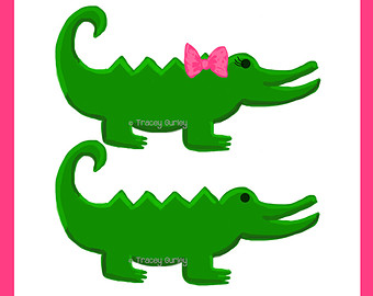 Free alligator clip art free 