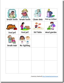 Preschool Chore Cards 2 Preschool Chore Cards 3