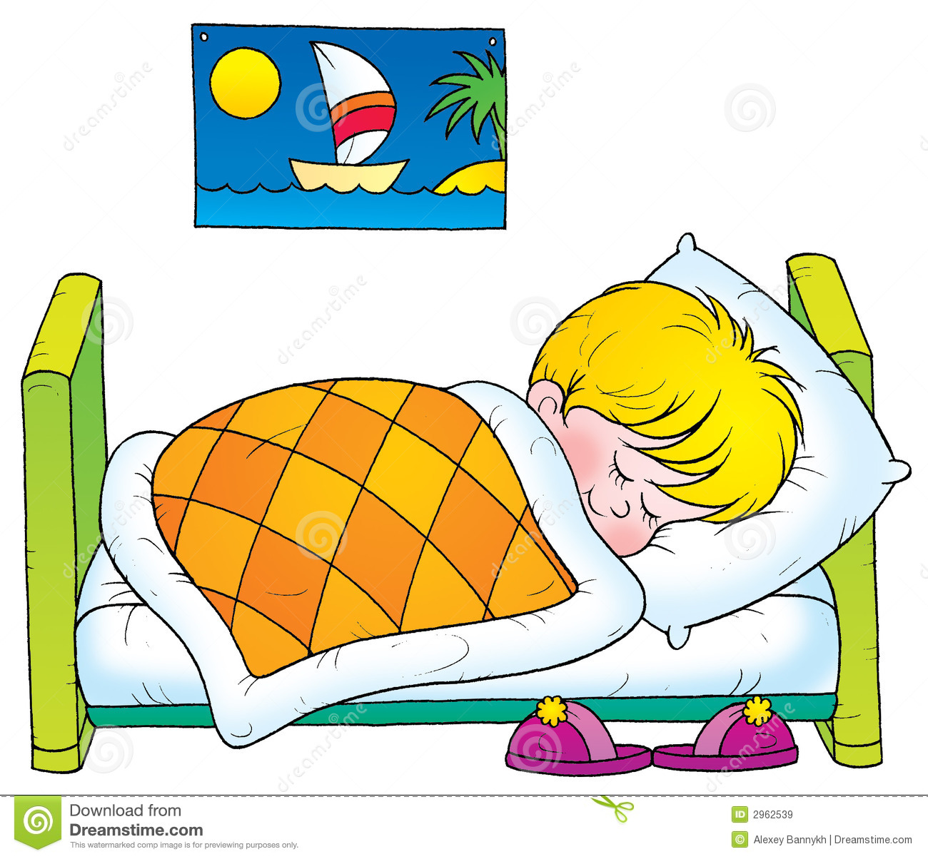 Preschool Nap Time Clipart Cl - Clip Art Sleeping