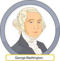 president-george-washington-o - George Washington Clipart