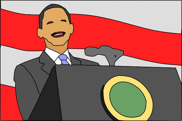 President Giving Speech Clip Art At Clker Com Vector Clip Art Online