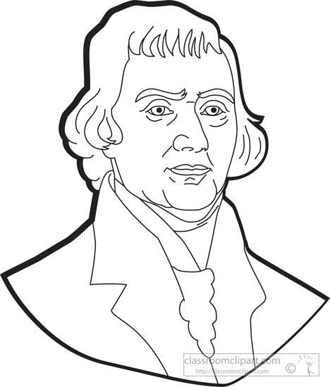 president-thomas-jefferson-clipart-outline president thomas jefferson black and white outline. Size: 80 Kb From: American Presidents