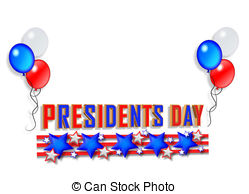 Presidents Day Sale Vector Clipartby vectorshots12/148; Presidents Day Border graphic - Illustration composition for.