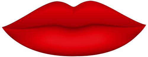 Pretty Red Lips Clipart