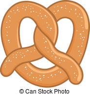 ... Pretzel - A pretzel on white background, isolated