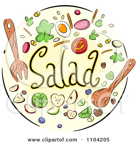 ... Clip Art Salad - cliparta