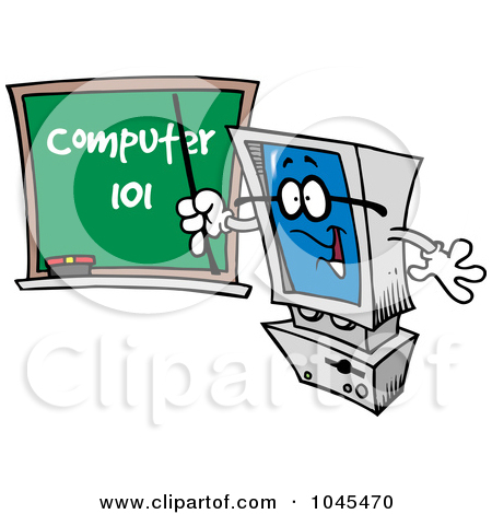 Preview Clipart - Computer Class Clipart