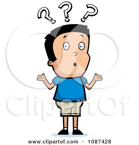 Preview Clipart - Confused Person Clipart