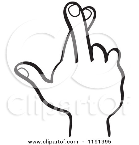 Preview Clipart - Fingers Crossed Clip Art