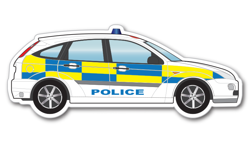 Preview - Clipart Police Car