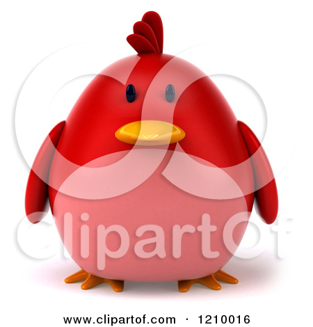 Preview Clipart - Red Bird Clip Art