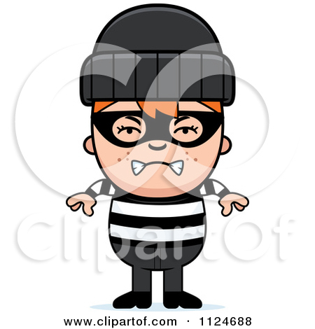 Preview Clipart - Robber Clip Art