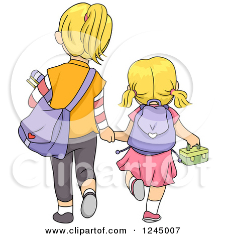 Preview Clipart - Sisters Clipart