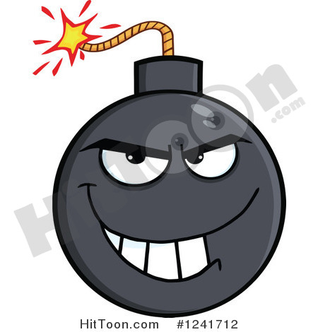 Preview Larger Clipart - Bomb Clipart
