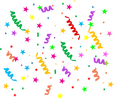 pricing free tags party usage to insert multicolored confetti clip art 400 x 349