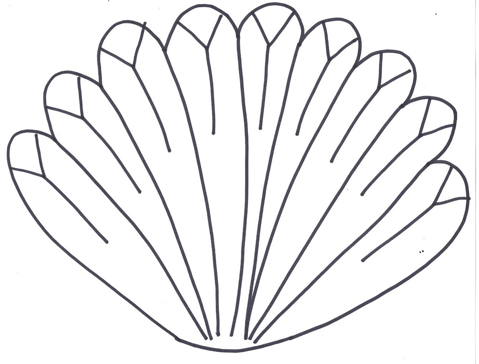Primarily Singing A Rafter Of - Turkey Feathers Clipart
