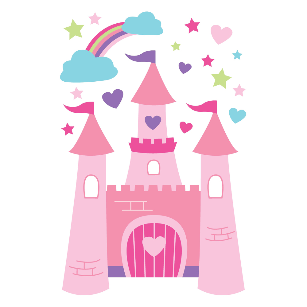 princess castle clipart