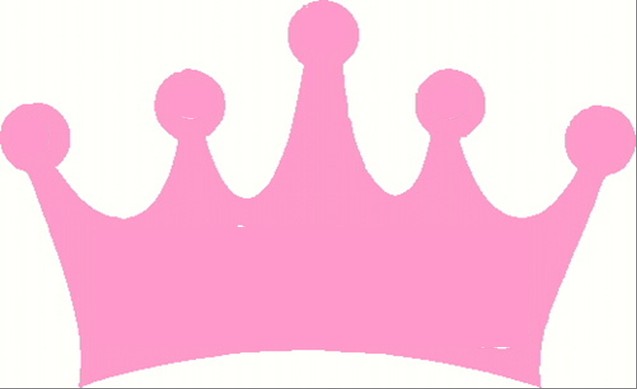 Pink Princess Crown Clipart F