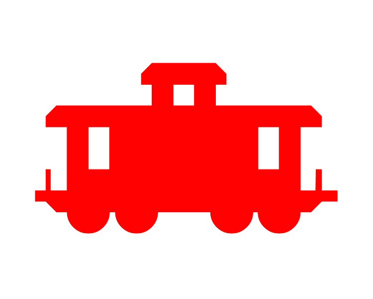 Train Caboose Illustration St