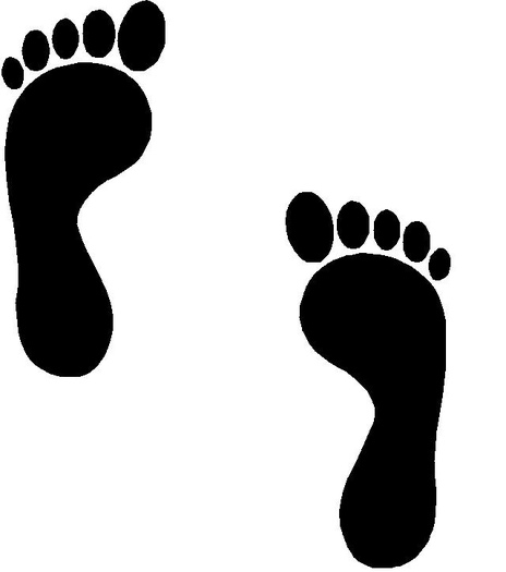 Printable Footprints - ClipArt Best .