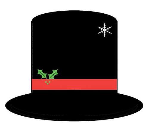 Printable Snowman Hat Pattern | ... rendition of the hat that Frosty the Snowman
