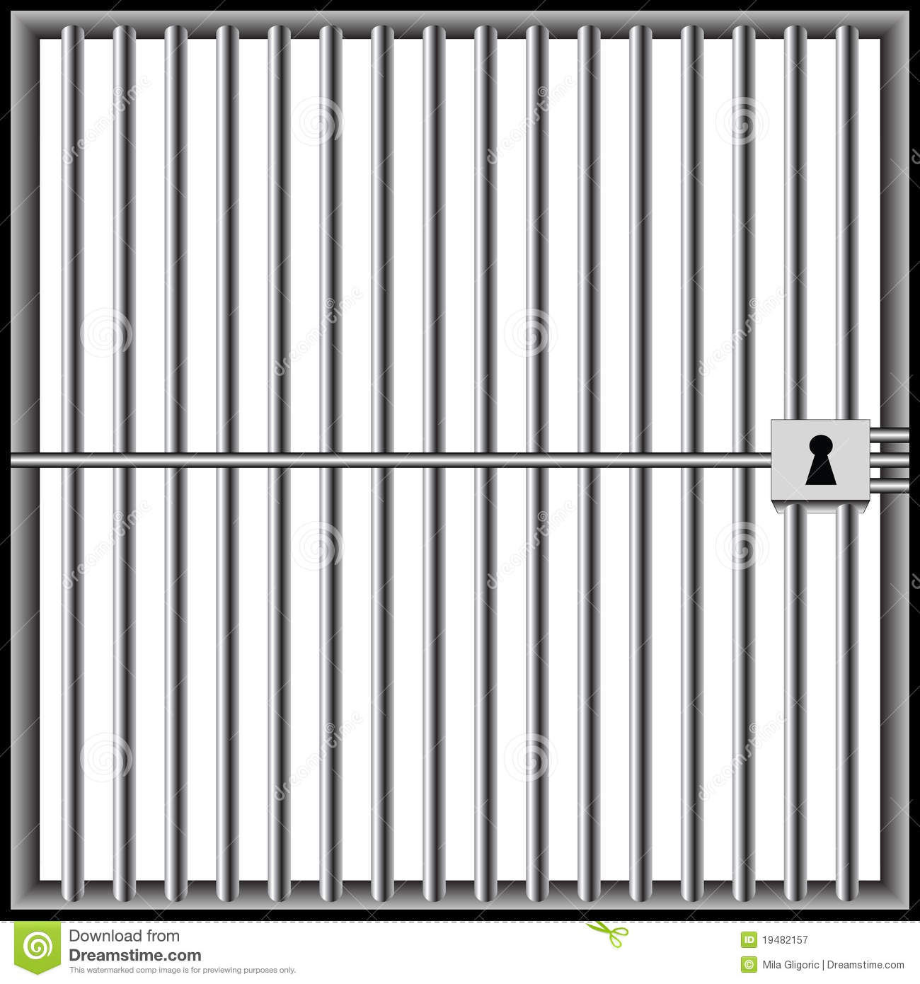 Prisoner Royalty Free Stock . - Jail Cell Clipart
