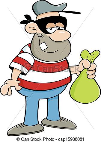 private detective Clip Artby Tribalium10/759; Cartoon Criminal - Cartoon illustration of a criminal.
