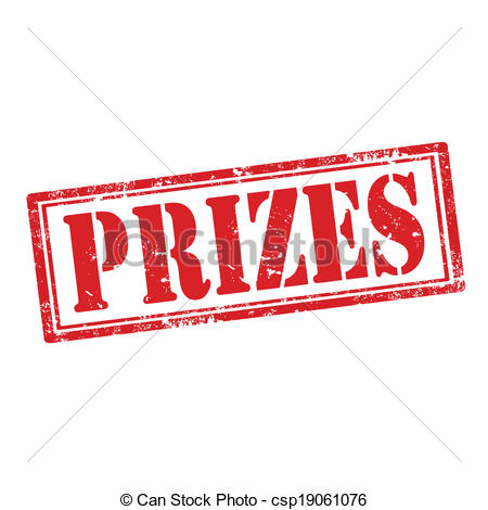 Prizes-stamp - Grunge rubber stamp with word Prizes,vector.