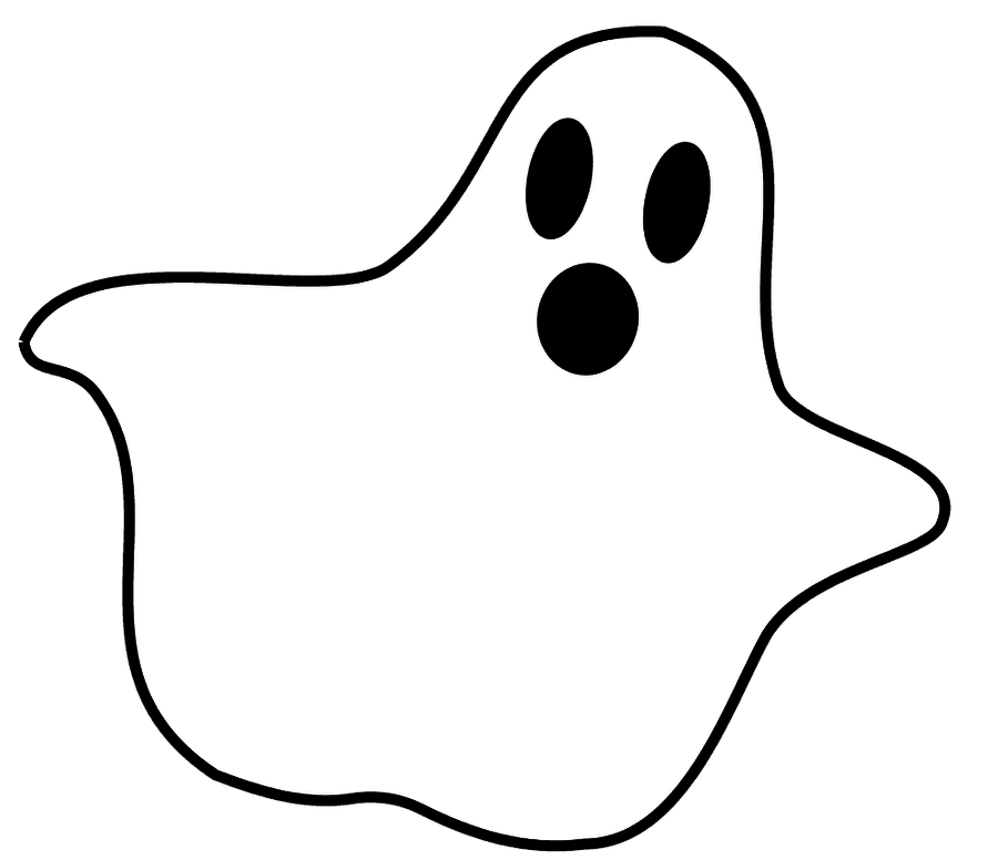 Halloween Ghost Border Clipar