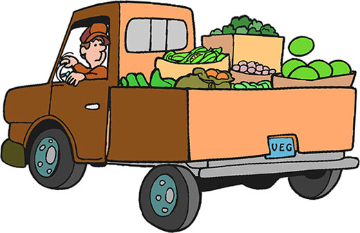produce truck - Truck Images Clip Art
