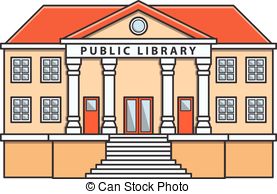 Public library vector .