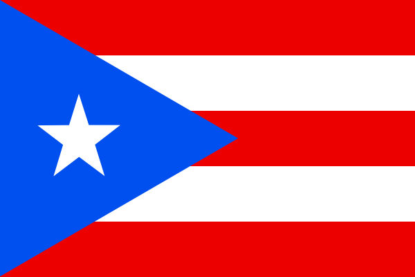 Puerto Rico Waving Flag Clip ... Download this image as:
