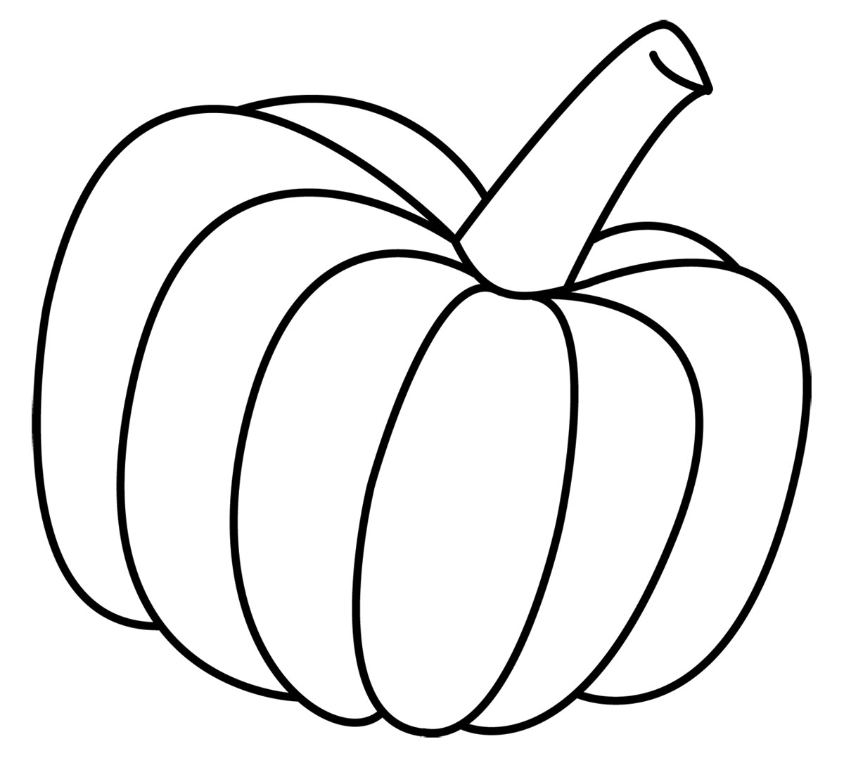 Black And White Pumpkin Clip 