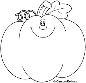 Pumpkin Clipart Black And Whi