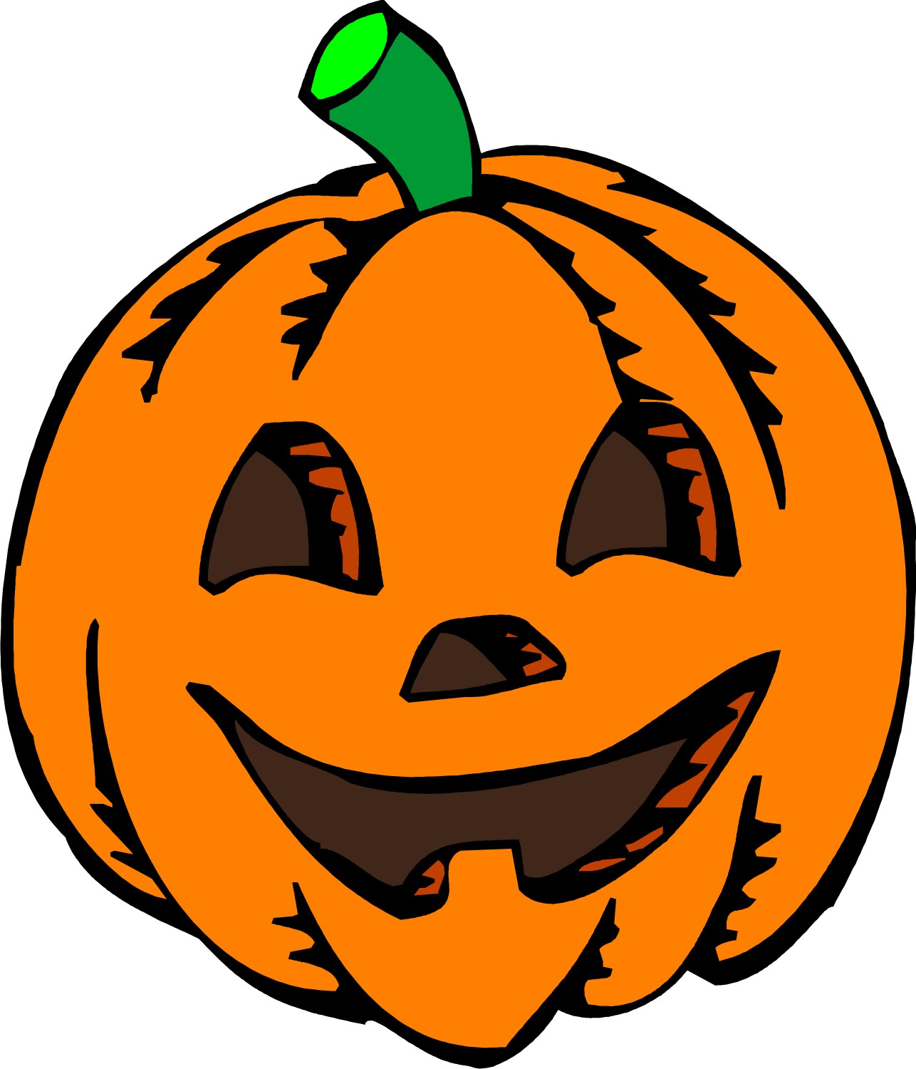 Halloween Pumpkin Clip Art - 