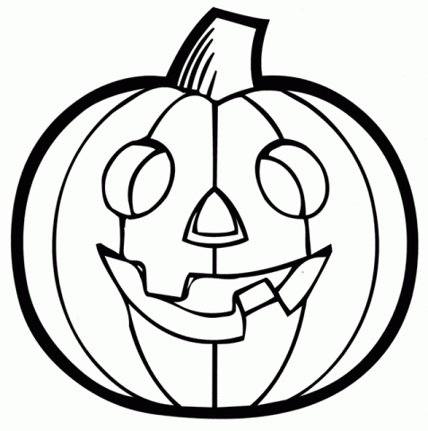 Halloween Pumpkin Clip Art Bl