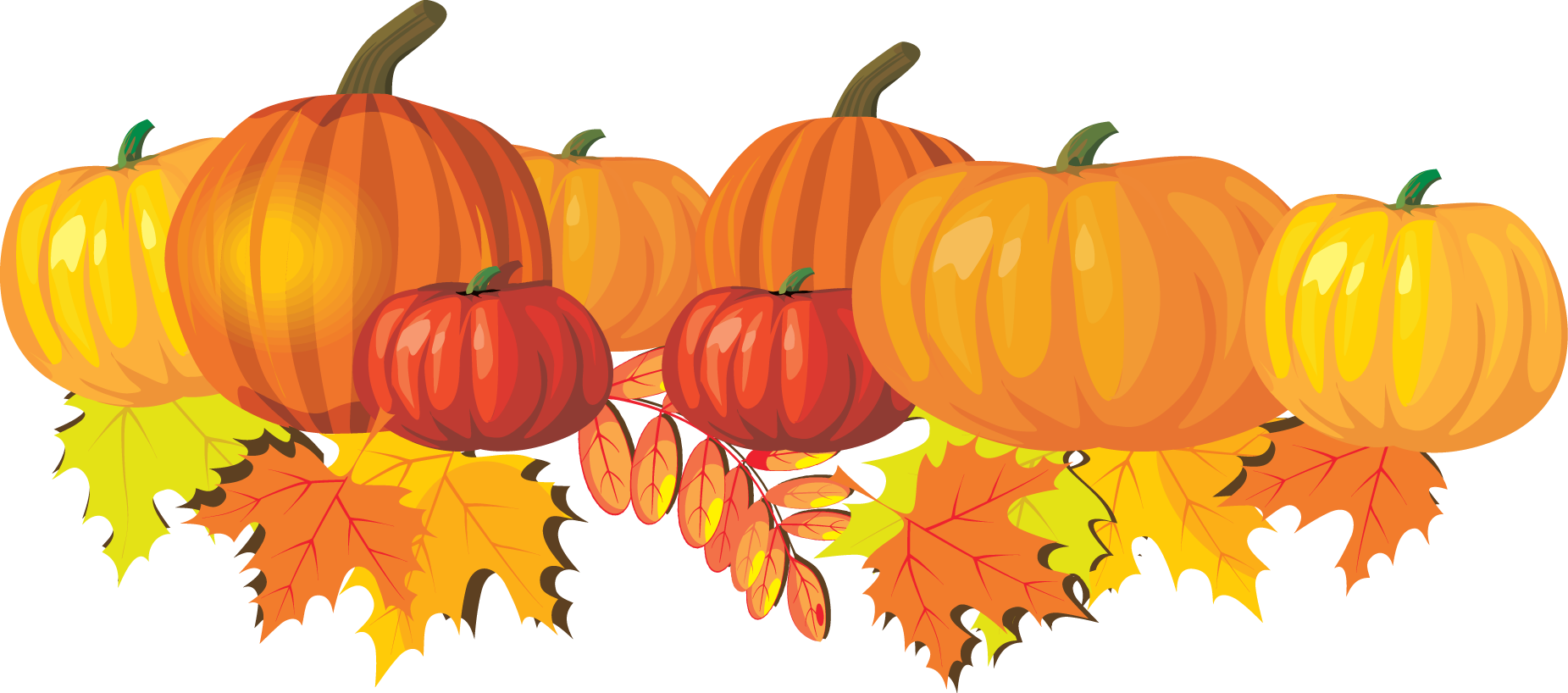 Pumpkins clip art