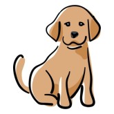 Puppies Playing Clipart #1