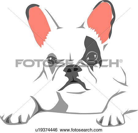 puppy, mammal, dog, pet dog, pet, french bulldog, animal. ValueClips Clip Art