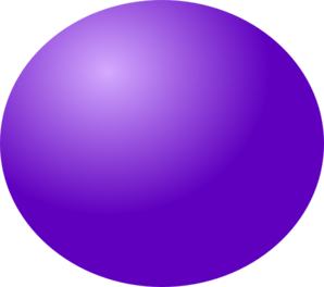 Purple Ball Clip Art - Sphere Clipart