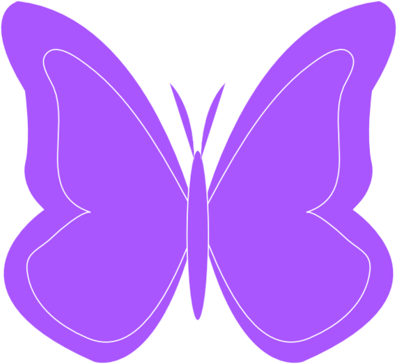 Purple butterfly clipart ... - Purple Butterfly Clipart