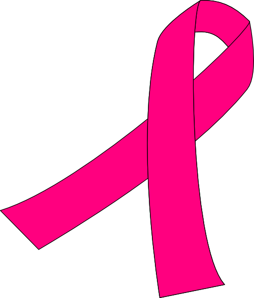 Purple Cancer Ribbon Clip Art - Pink Cancer Ribbon Clip Art