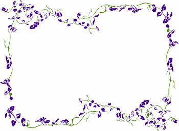 Purple Floral Border. Purple Floral Border. Flower border clip art free .