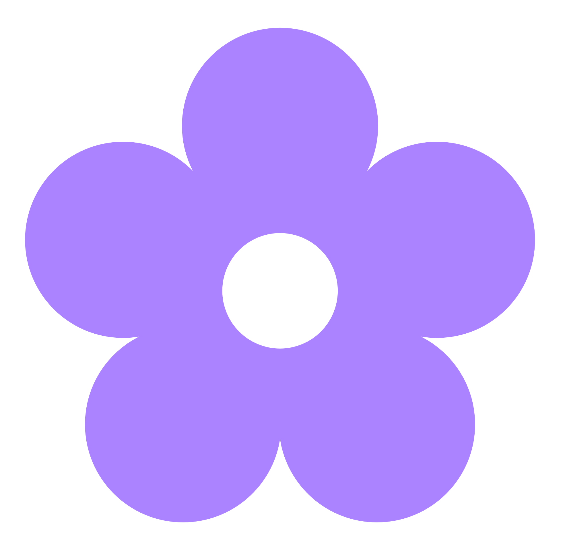 Purple Flower Clip Art. purpl - Purple Flower Clipart